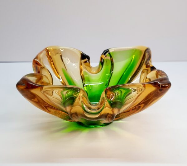 amber green mcm bowl