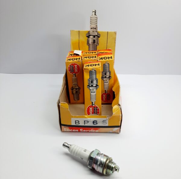 n.g.k vintage spark plugs in original box