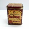 old english pot pourri tin
