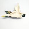 vintage set of 3 wall mallard flying ducks