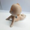 vintage set of 3 lefton bisque kewpie piano figurines