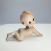 vintage set of 3 lefton bisque kewpie piano figurines