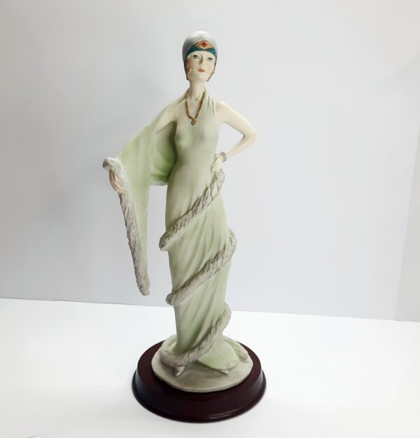 art deco vintage style figurine