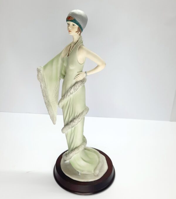 art deco vintage style figurine