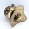 vintage mini brass copper deep sea helmet