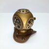 vintage mini brass copper deep sea helmet