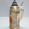 handpainted german beer stein
