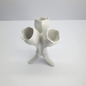 vintage porcelain tulip bud vase