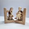 vintage porcelain musician bookends