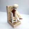 vintage porcelain musician bookends