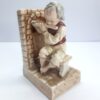 vintage porcelain musician bookends
