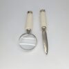 vintage magnifying glass and letter opener