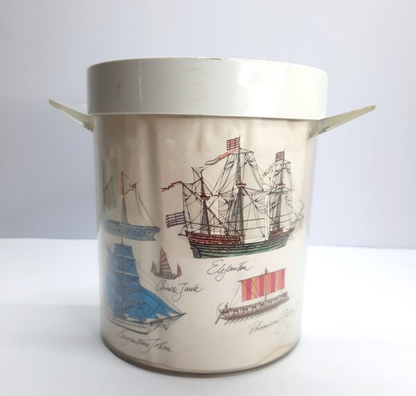 sailing ship retro ice bucket
