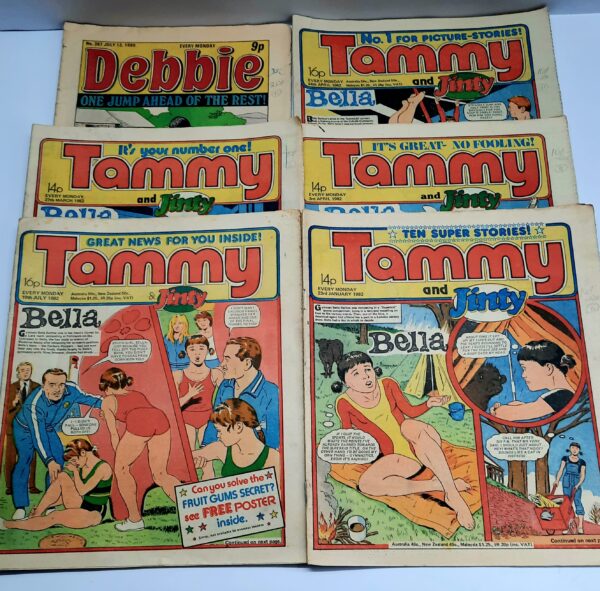 tammy and jinty comic books
