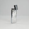 vintage 1970 hadson silver gas lighter