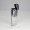 vintage 1970 hadson silver gas lighter