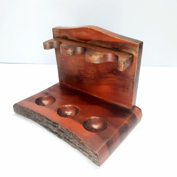 mulga wood pipe holder