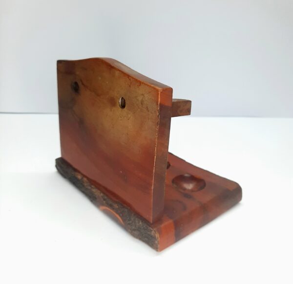 mulga wood pipe holder