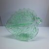english bagley divided uranium leaf dish