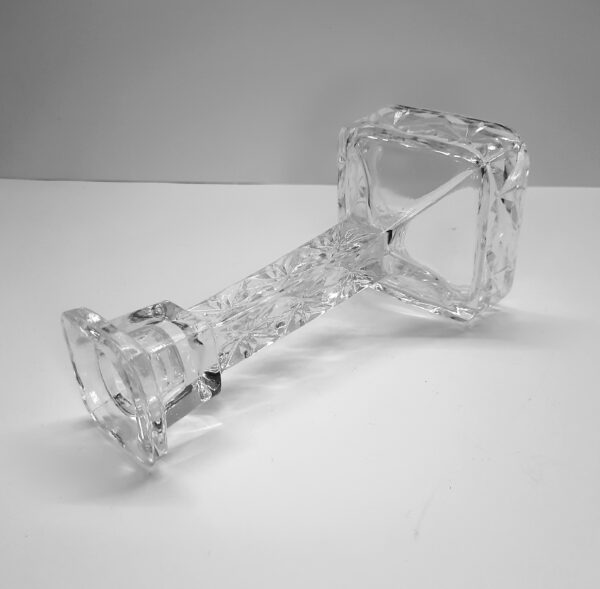 australian crown crystal glass co candle stick holders