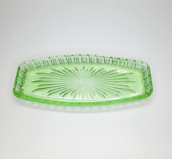 australian crown crystal glass co sandwich tray