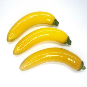 murano style art glass banana's