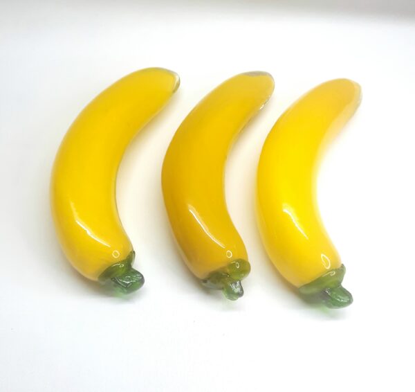 murano style art glass banana's