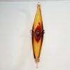 modern art glass venetian gondola dish