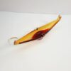 modern art glass venetian gondola dish