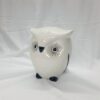 pair of white decor owls ornaments