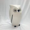 pair of white decor owls ornaments