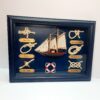 nautical rope knot shadowbox