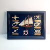 nautical rope knot shadowbox