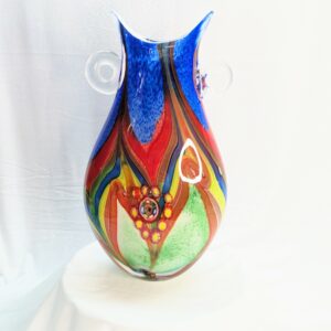 magnificent murano art glass vase