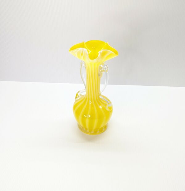 murano m.c.m swirl glass vase