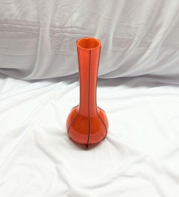 bohemian czech tango art glass vase