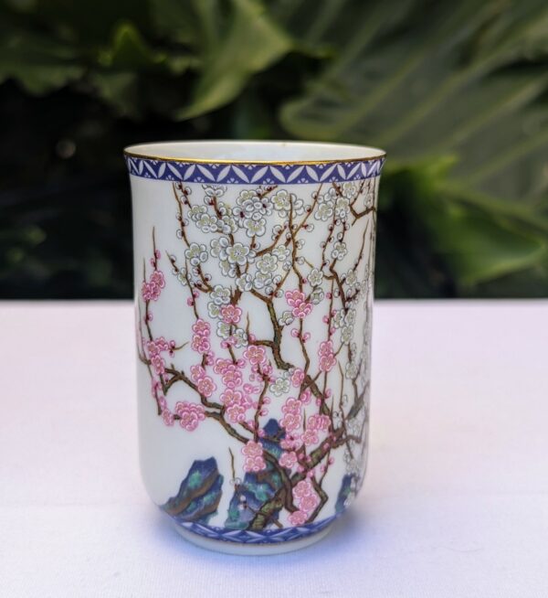 franklin mint january sake teacup collection