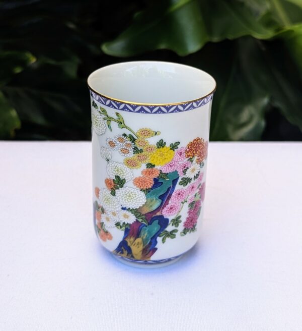 franklin mint october sake teacup