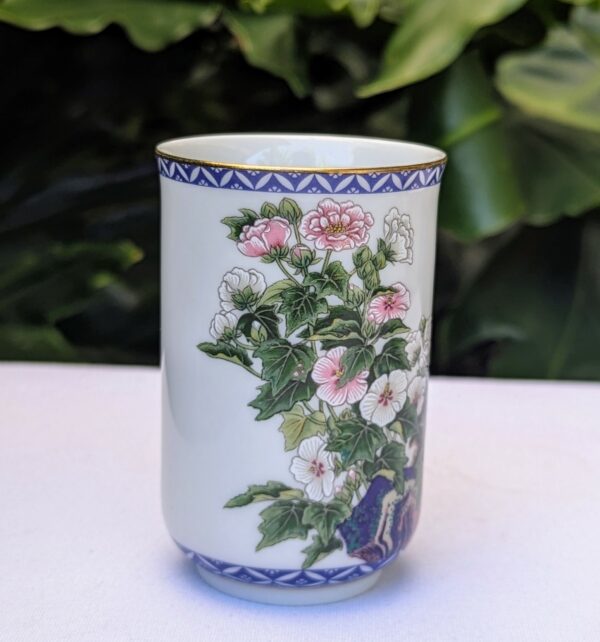 franklin mint september sake teacup