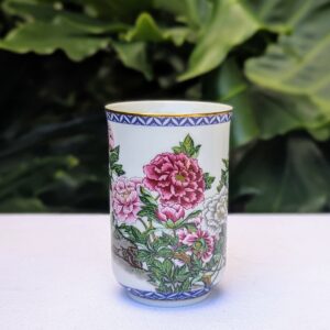 franklin mint march sake teacup