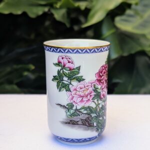 franklin mint march sake teacup