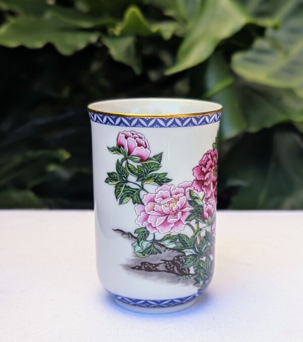 franklin mint march sake teacup