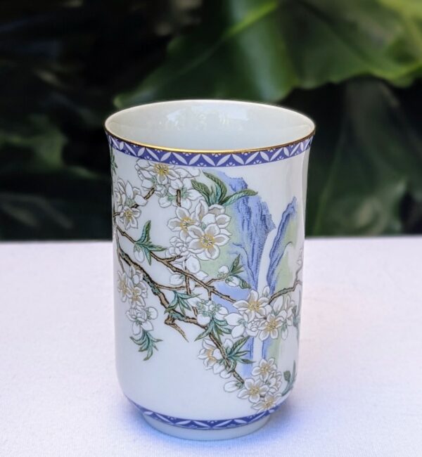 franklin mint august sake teacup