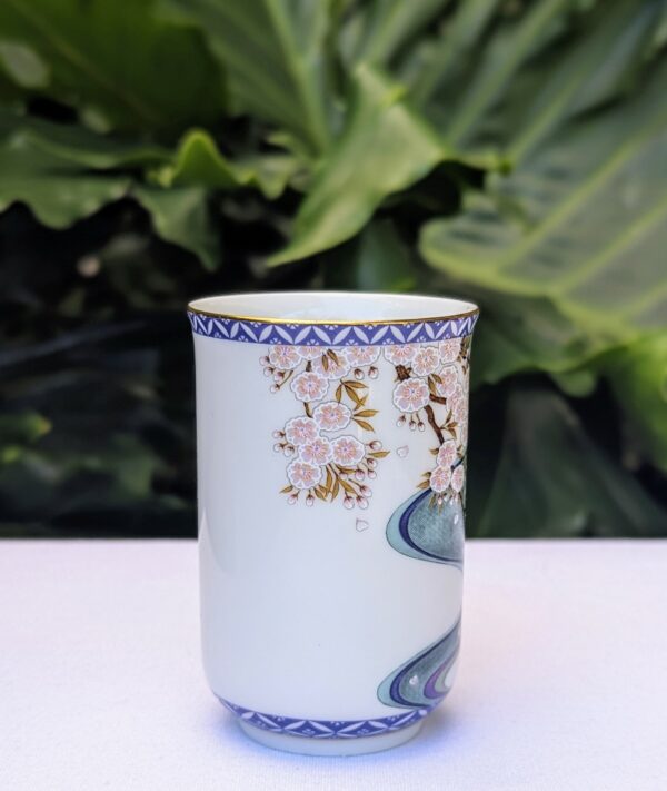 franklin mint april sake birthday teacup