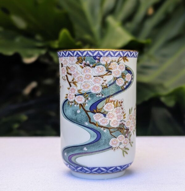 franklin mint april sake birthday teacup