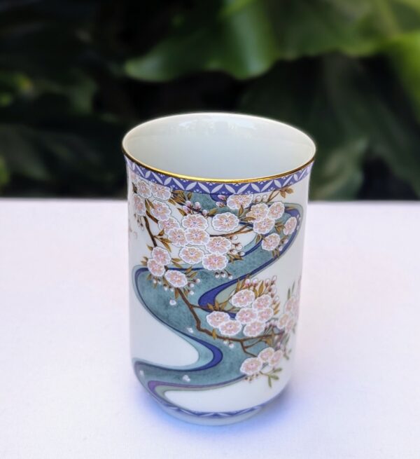 franklin mint april sake birthday teacup