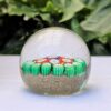 murano millefiori paperweight