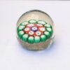 murano millefiori paperweight