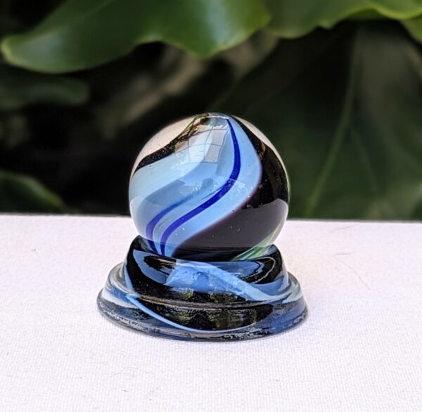 contemporary glass art marble