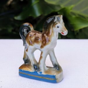vintage small horse figurine